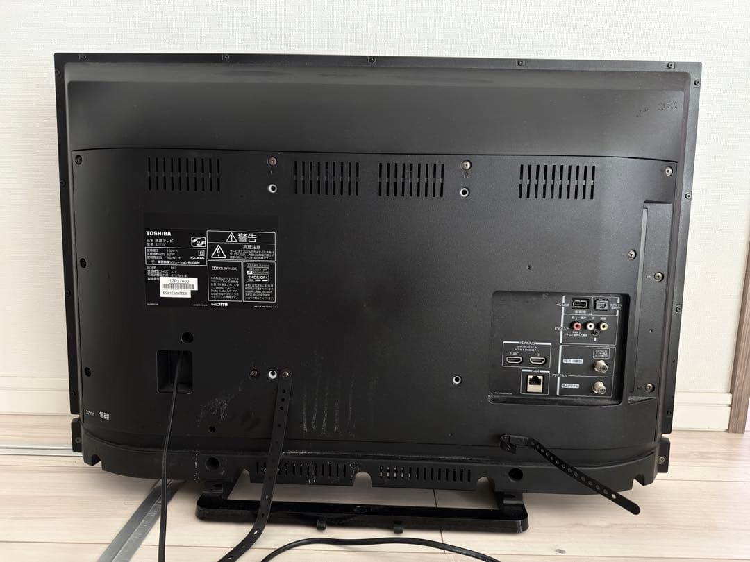 TOSHIBA REGZA テレビ32型（32V31 2018年製）