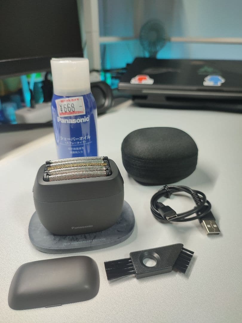 Panasonic ES-PV3A メンズ電気シェーバー セット