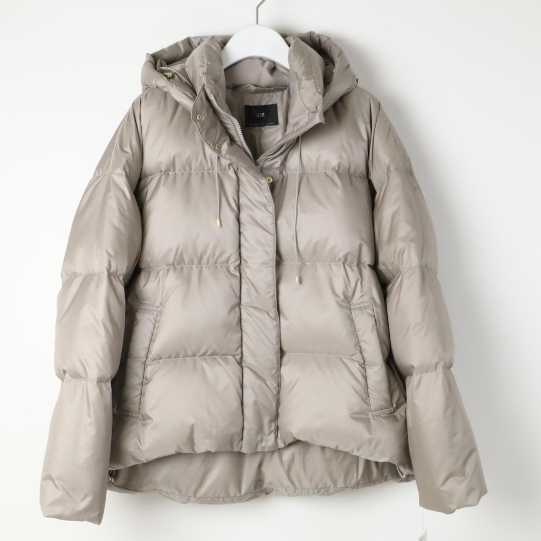 630 新品 23区 ダウン ジャケット 今季 ショート ダウコート 38