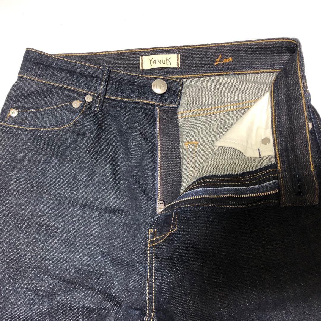 YANUK ヤヌーク　ボーイズストレートデニム LEAレア　サイズ27 owi