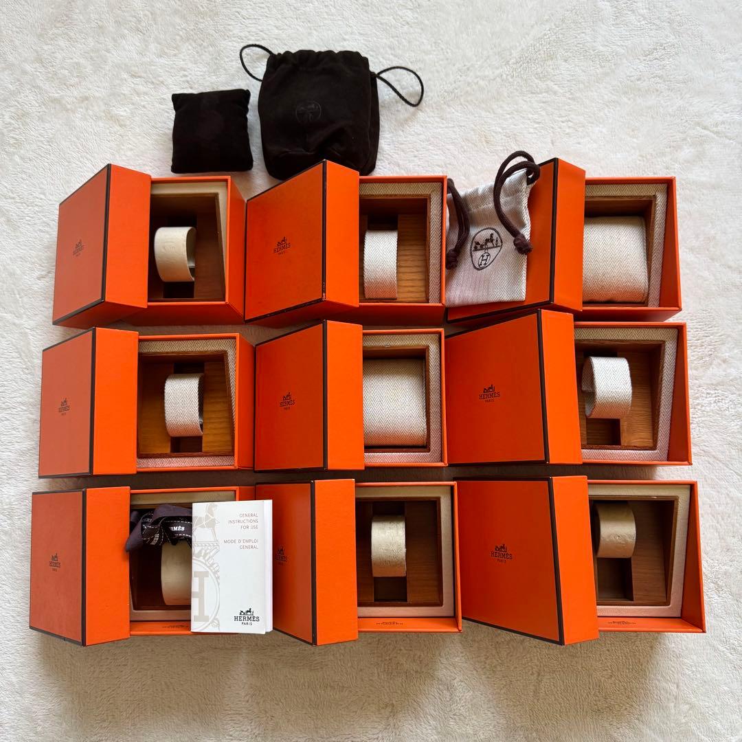 HERMES エルメス　時計　空箱　ケース　ボックス　10セット　複数　まとめ