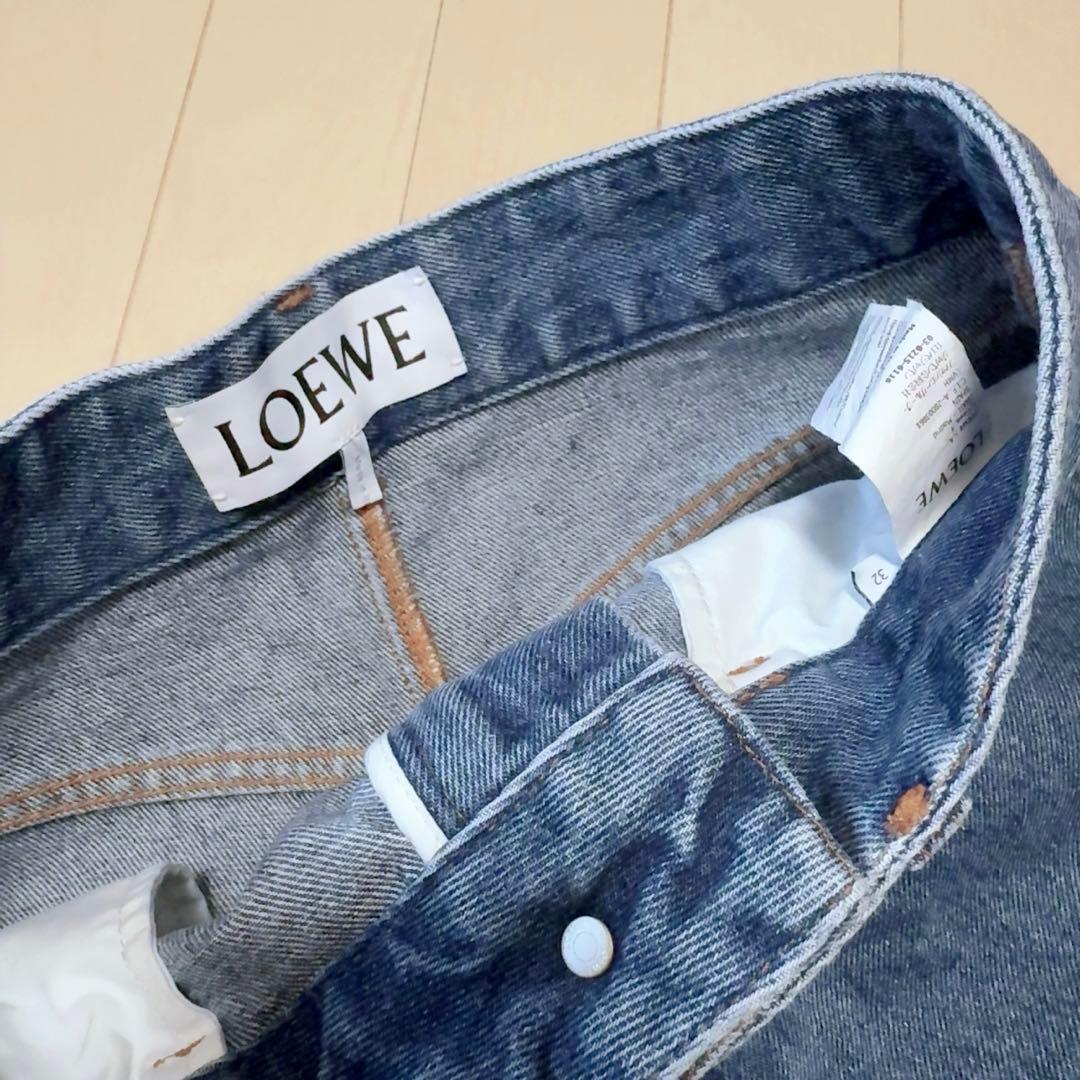 LOEWE アナグラムバギージーンズ 32