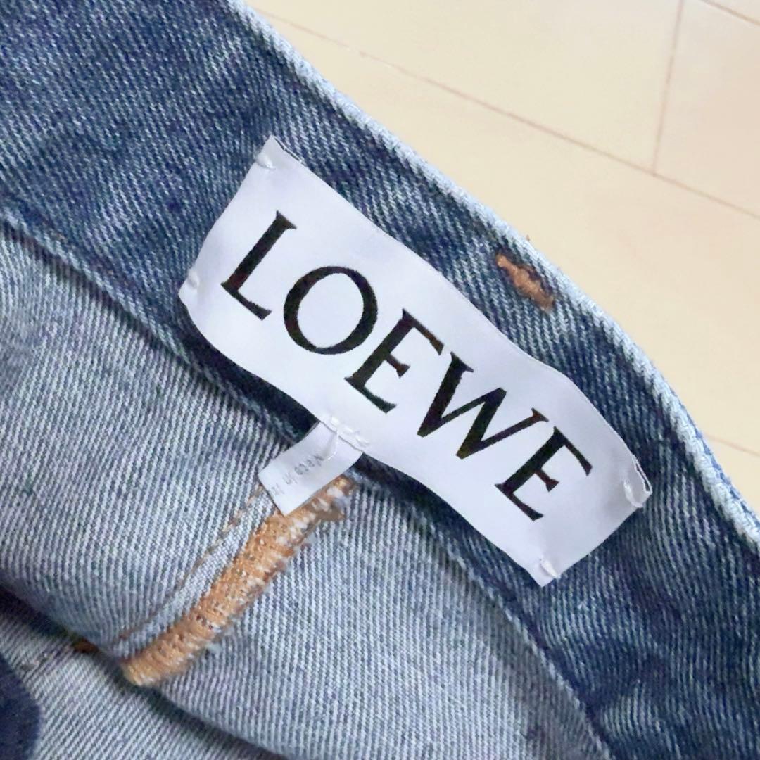 LOEWE アナグラムバギージーンズ 32