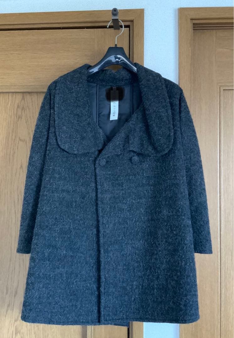 着物コートアルパカ 着用済