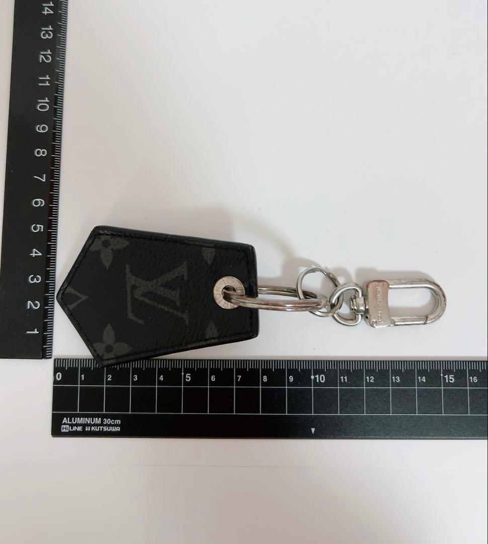 ルイヴィトン　LOUIS VUITTON キーホルダー　モノグラム　ブラック