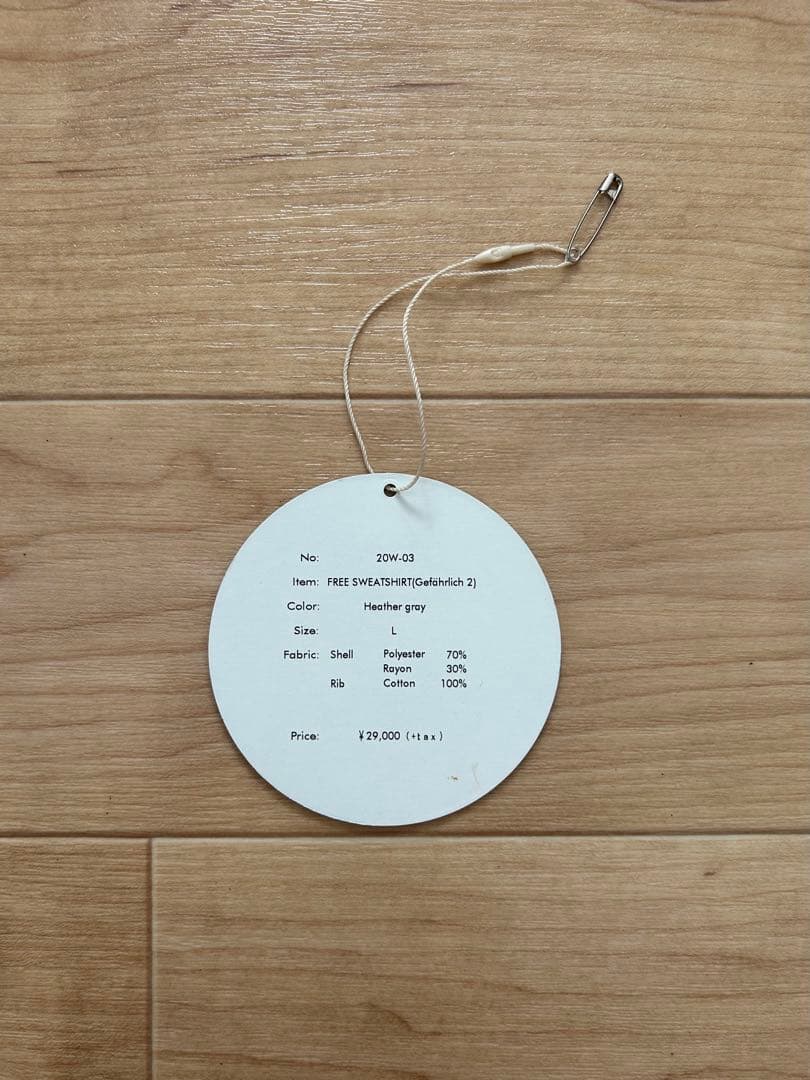 O(オー) レイチョウルイ FLEECE SWAET SHIRT