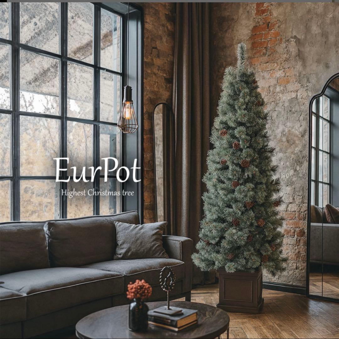 美品✨Eurpotクリスマスツリー120cm北欧ヌードツリー 外箱あり恵月