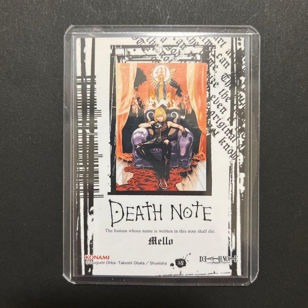 【絶版】DEATHNOTE デスノート メロ スーパーレアカード［38］