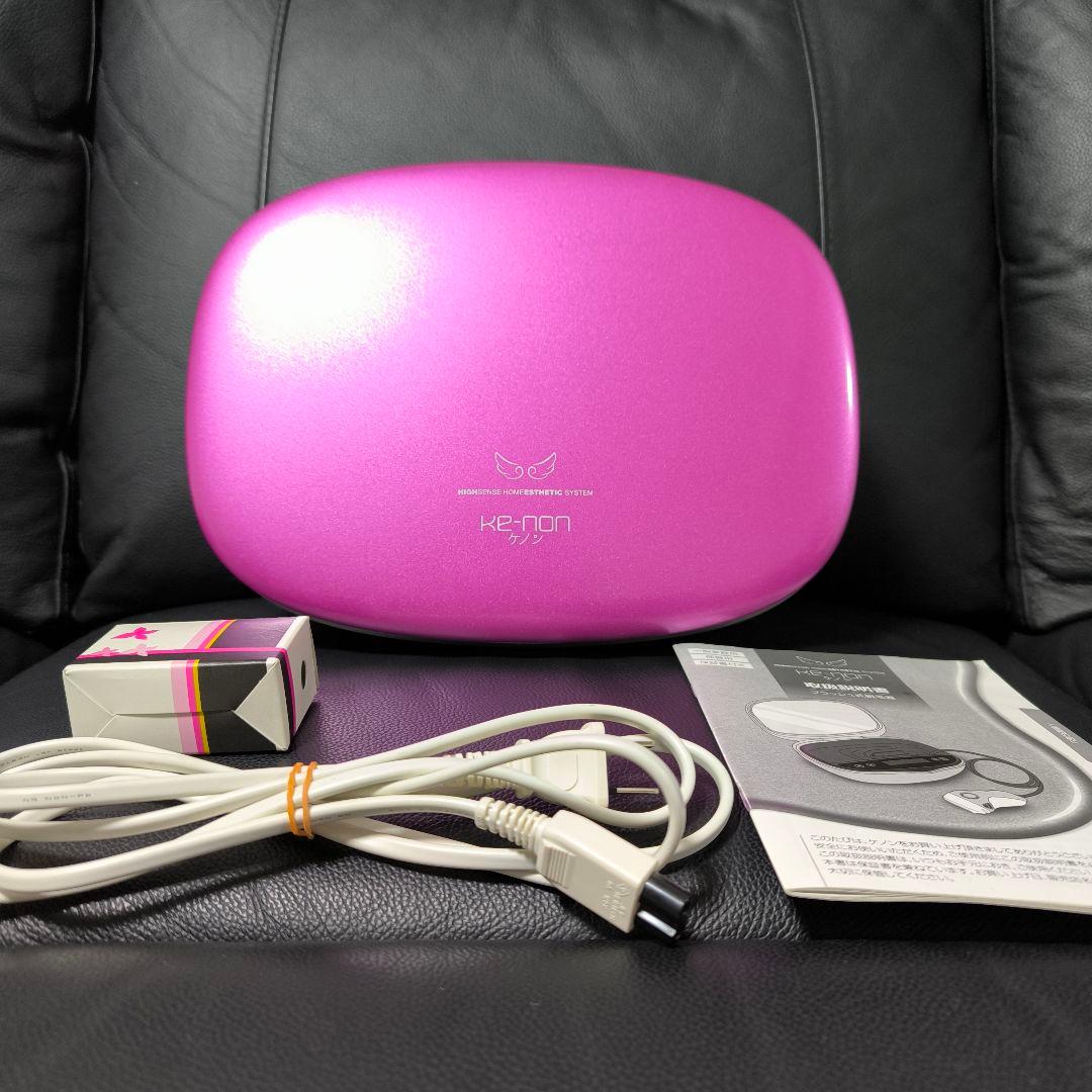 ke-non ケノン v6.3 ピンク 家庭用光脱毛器 カートリッジ2個付き