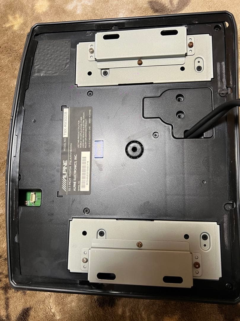 テレビ ALPINE 10.1 INCH WSVGA REARVISION