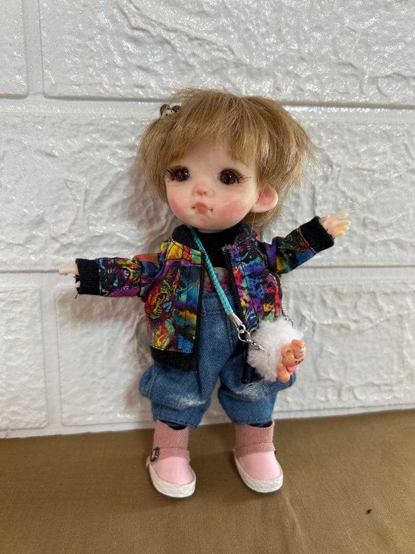 樹脂粘土ドベビー　樹脂粘土ドール すずちゃんドール