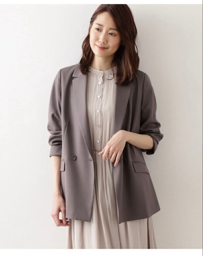 あずき＊スマートビューティストレッチ セットアップ・テーラードジャケット