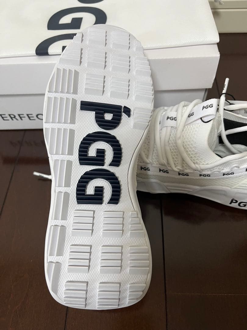 PGG 防水ニット ローカット PGG2 ホワイト