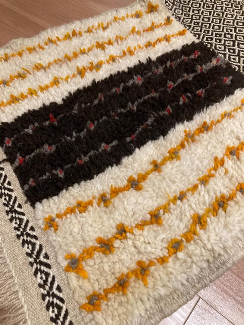 モロッコ ザナフィ RUG 約120×65m ミックスザナフィラグ