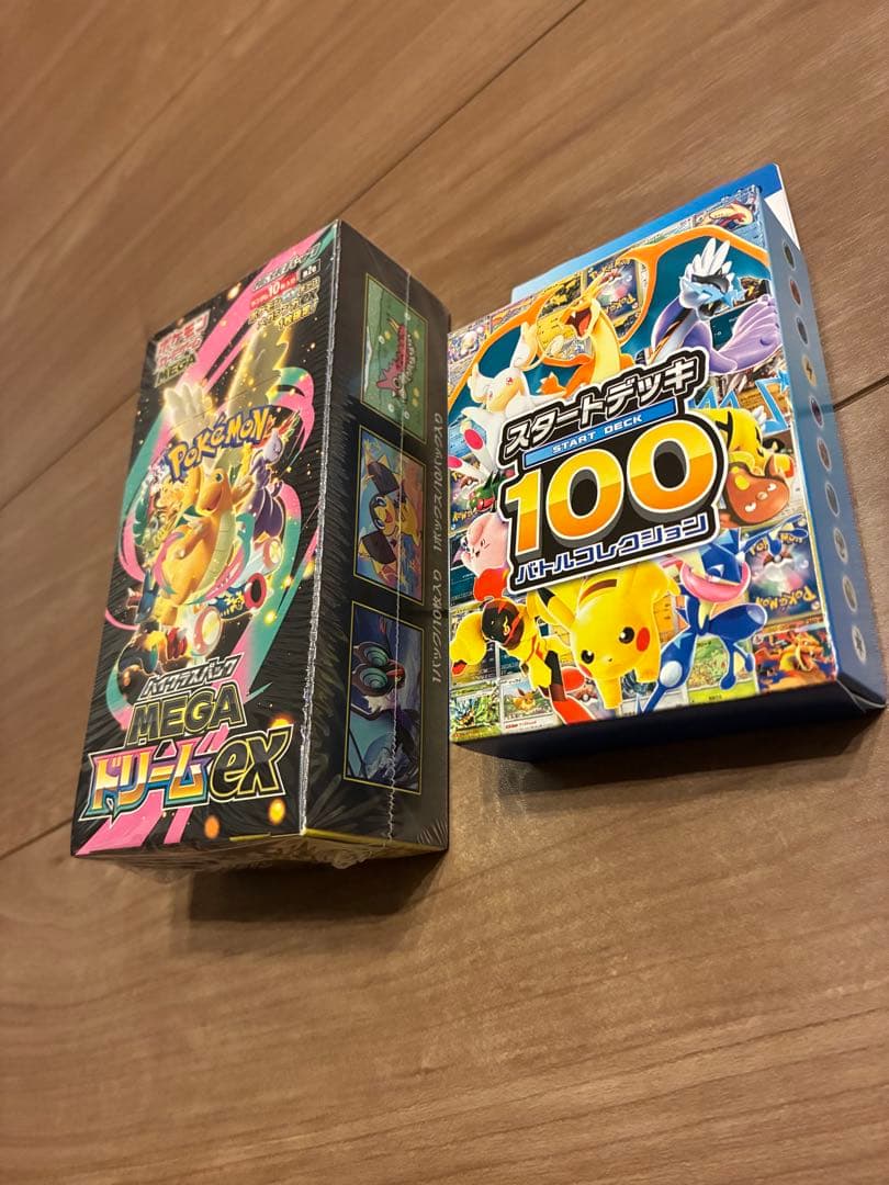 ポケモンカードゲーム メガドリームEX & スタートデッキ 100未開封ボックス