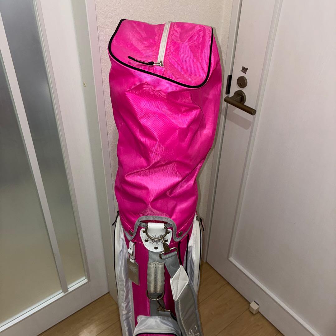 美品！Callaway Solaire(ソレイル)クラブ／バッグセット(ピンク)