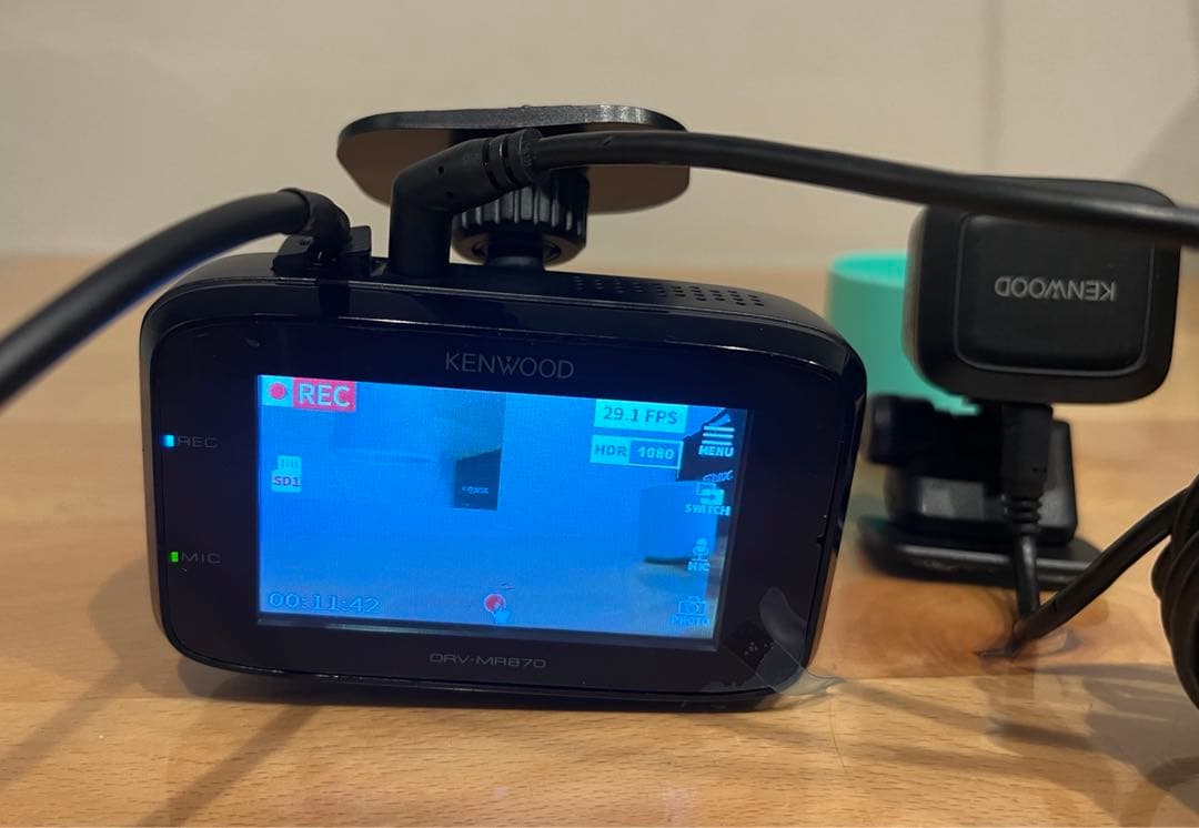 KENWOOD DRV-MR870 2カメラドライブレコーダー(117)