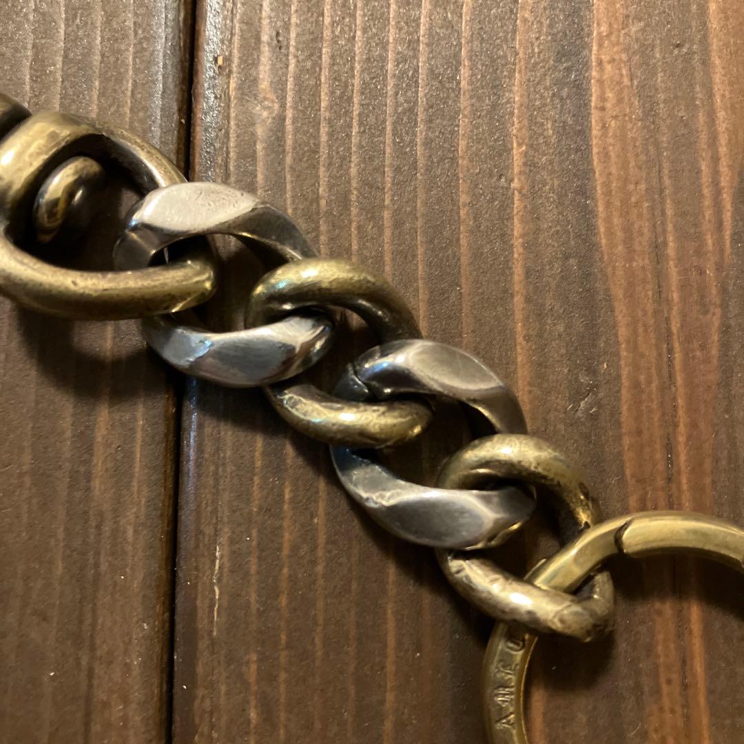 ブラス製　キーチェーン　新品未使用！