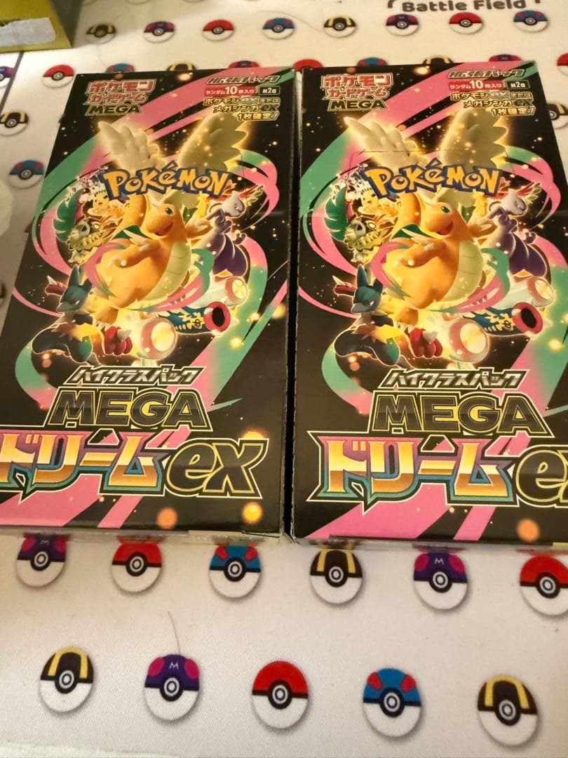 ポケモンカード MEGA ドリームex 2BOX シュリンク無し