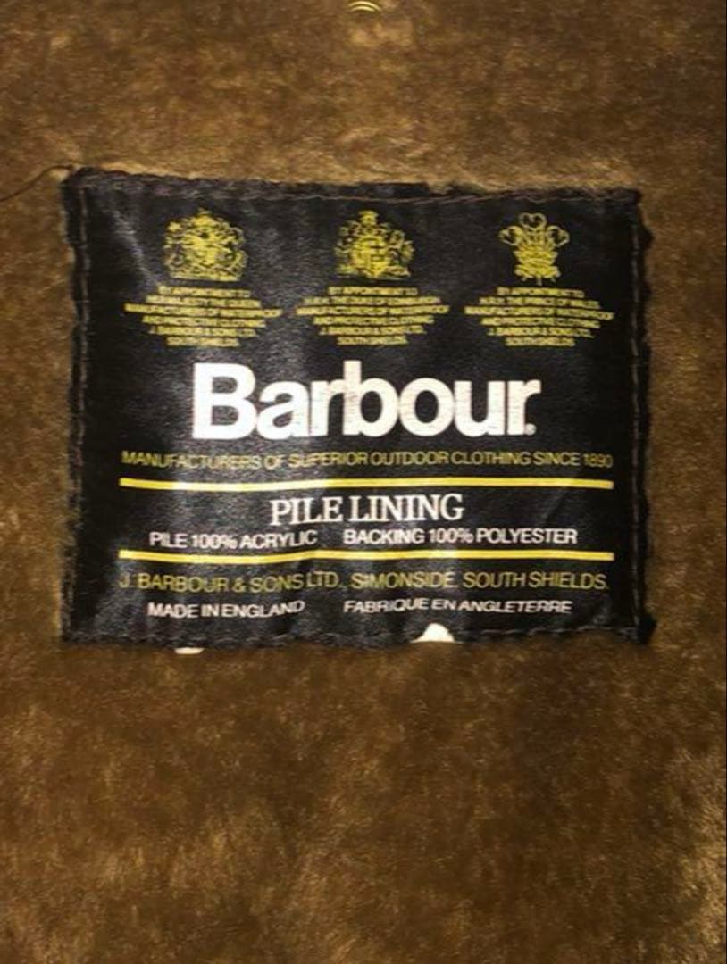 バブアー　インナーベスト　Barbour