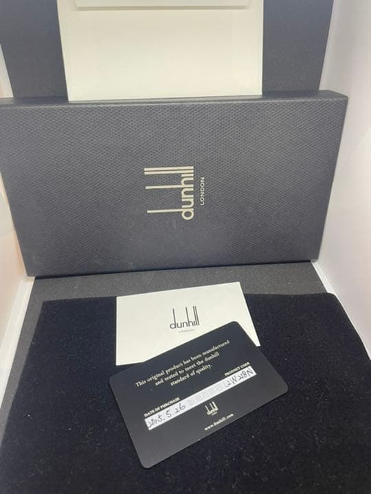 ダンヒル『カドガン最高級本牛革製/ラウンドウォレット』