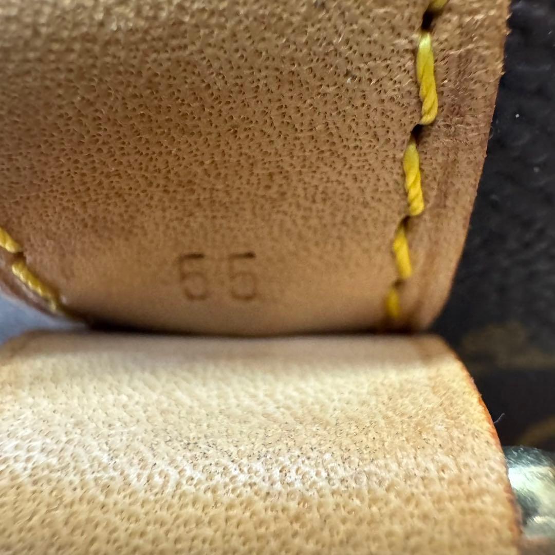 美品 ルイヴィトン モノグラム キーポル バンドリエール55 ボストンバッグ