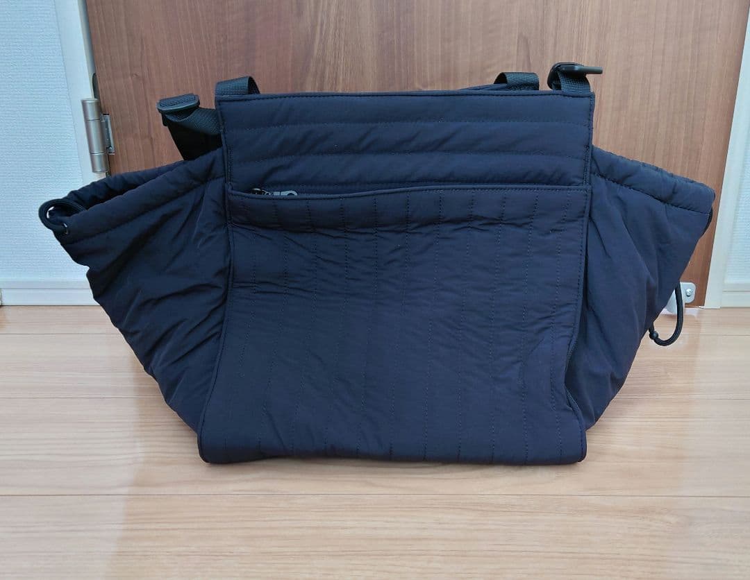 【SOLPRESA】黒/ソルプレーサ/洗えるキルティングトートマザーズバッグ