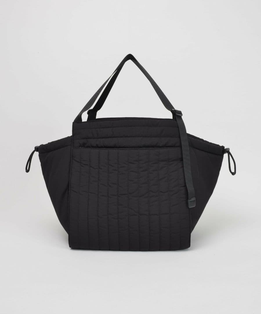 【SOLPRESA】黒/ソルプレーサ/洗えるキルティングトートマザーズバッグ
