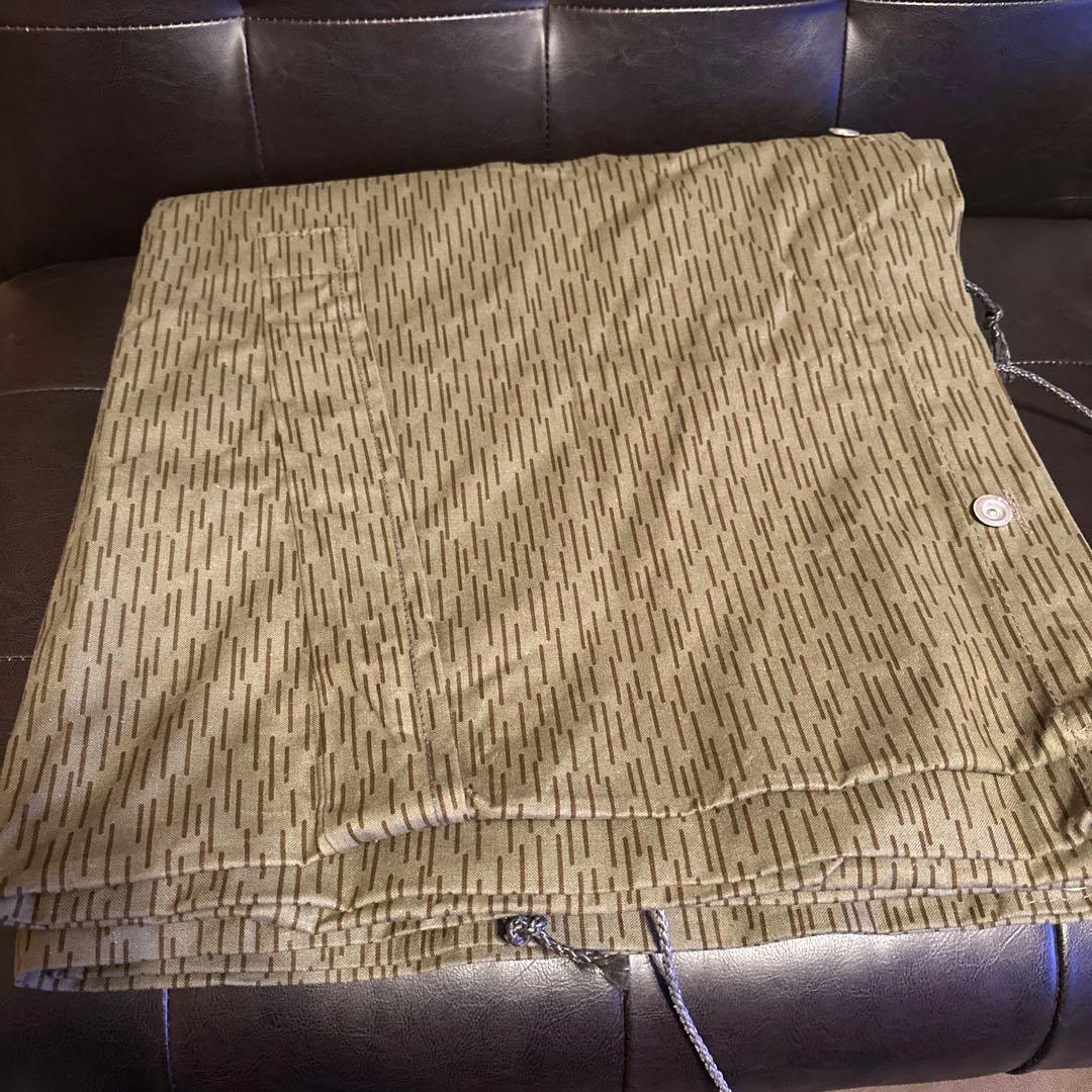 東ドイツ軍レインドロップカモ 軍幕デットストック