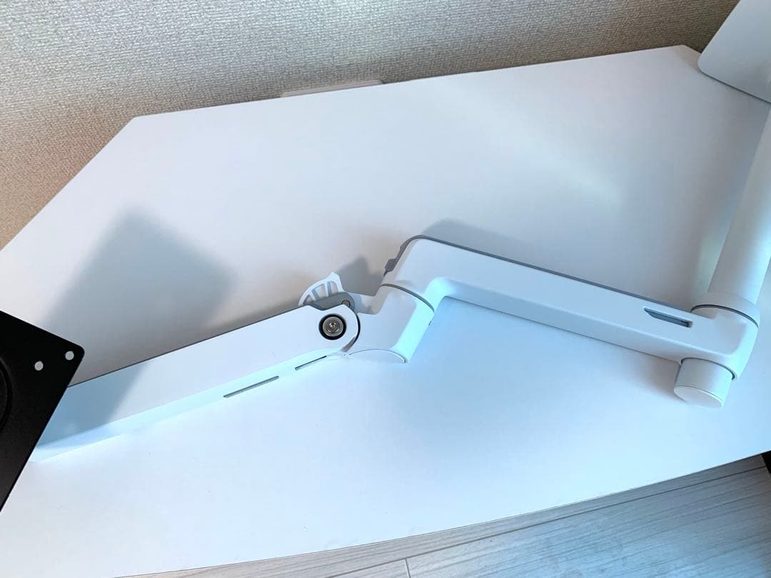 エルゴトロン LX モニターアーム 長身ポール ホワイト 34インチまで