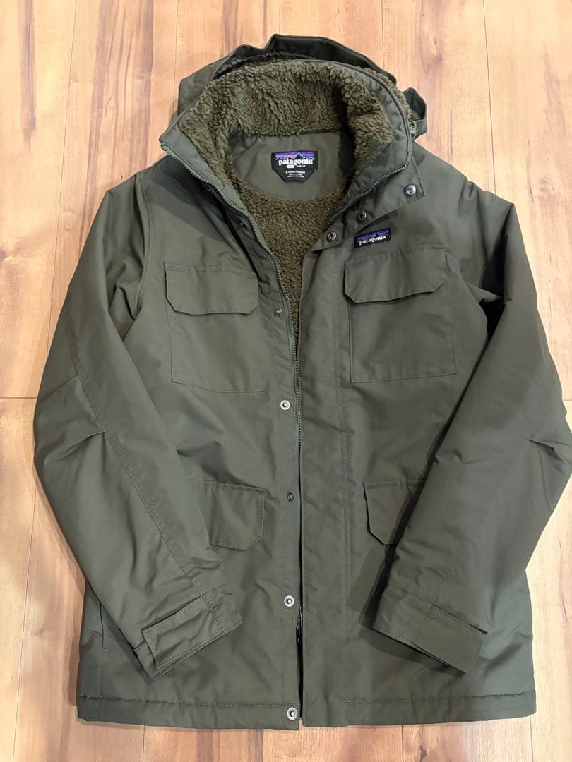 美品Patagonia パタゴニア　イスマスパーカー　メンズS オリーブグリーン