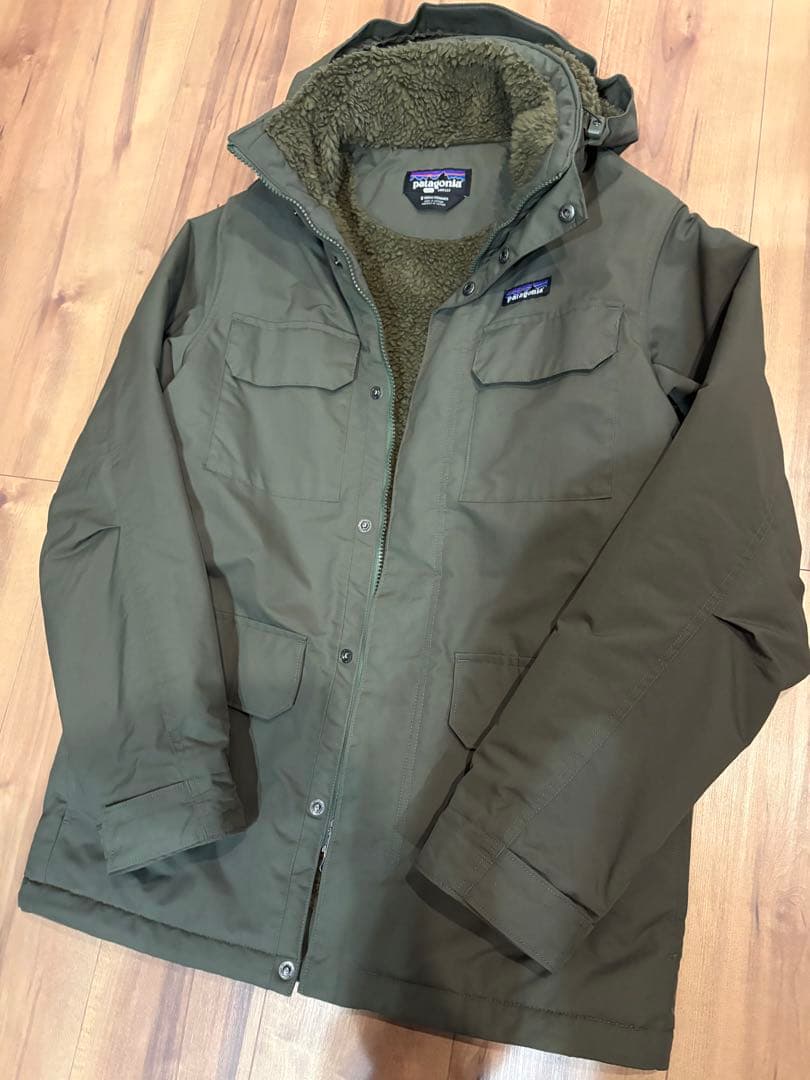 美品Patagonia パタゴニア　イスマスパーカー　メンズS オリーブグリーン