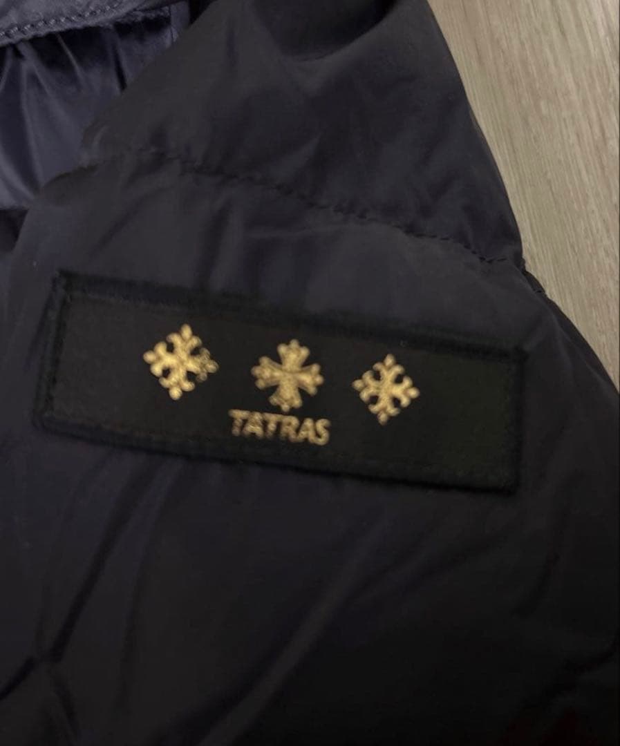 ◼️TATRAS◼️タトラス　OKA ダウンコート 2way　ネイビー　03