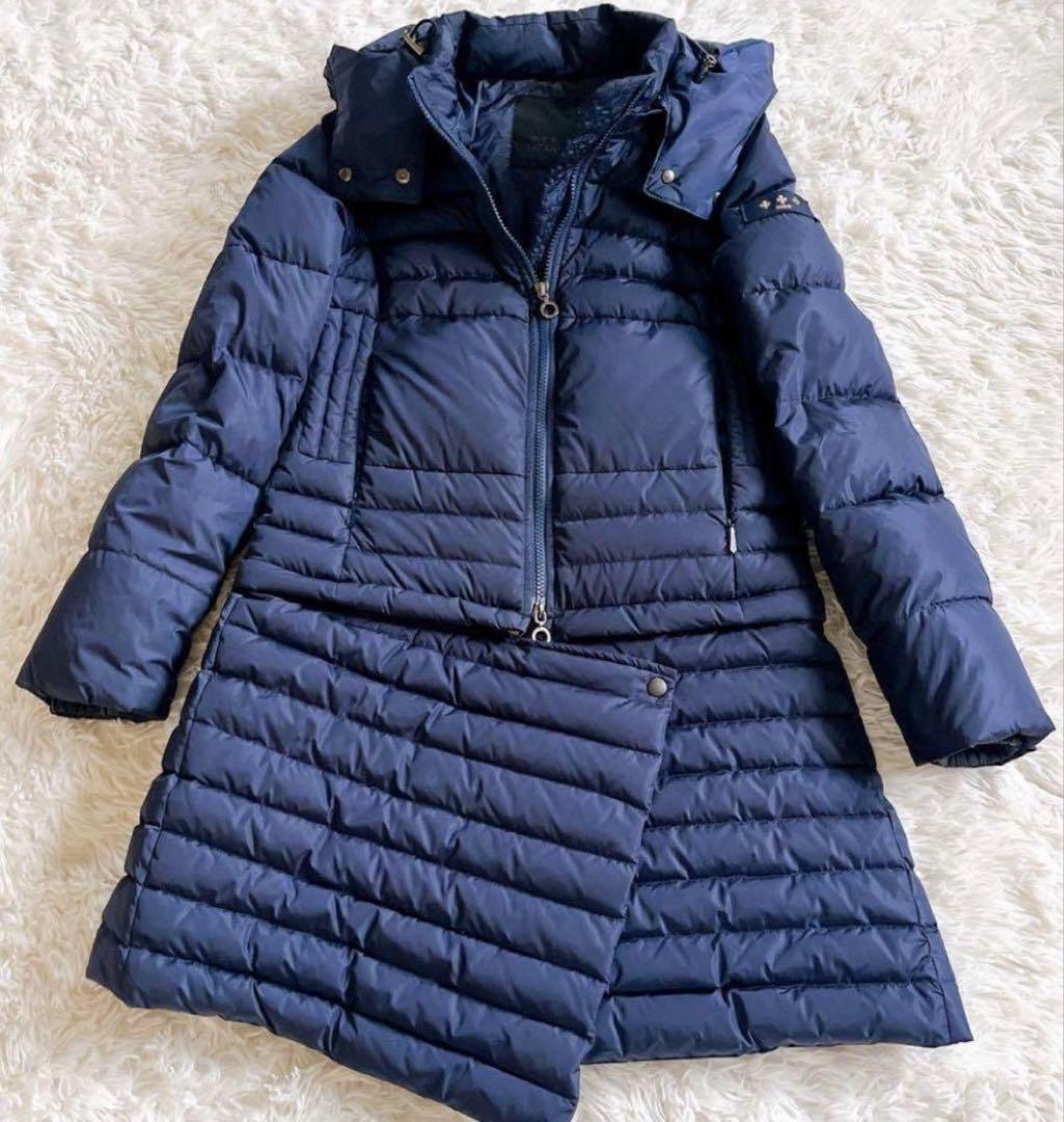 ◼️TATRAS◼️タトラス　OKA ダウンコート 2way　ネイビー　03