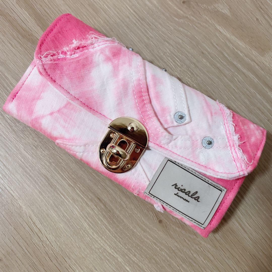 デニム リメイク ウォレット