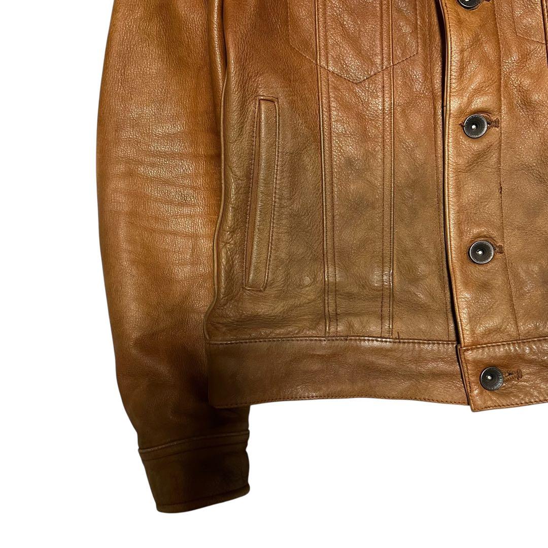 JACKROSE ヴィンテージ加工 レザージャケット 00s