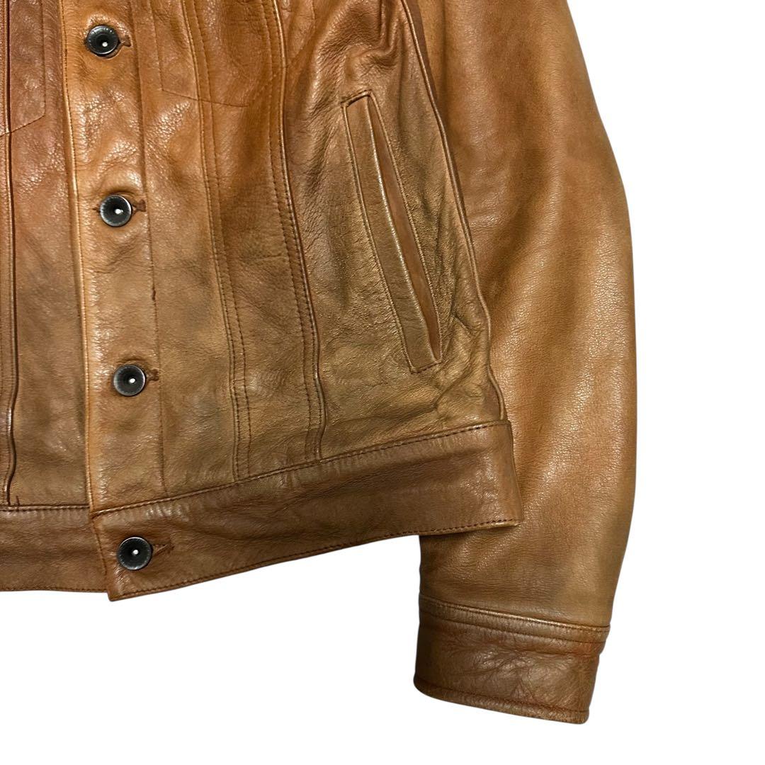 JACKROSE ヴィンテージ加工 レザージャケット 00s