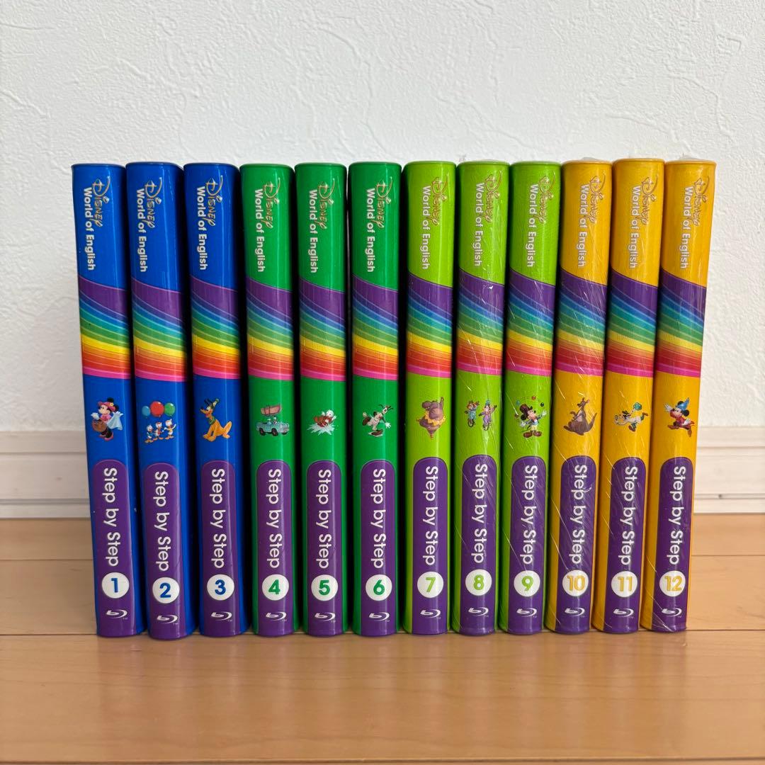 【DWE】ステップバイステップ ブルーレイ最新版 ディズニー英語システム