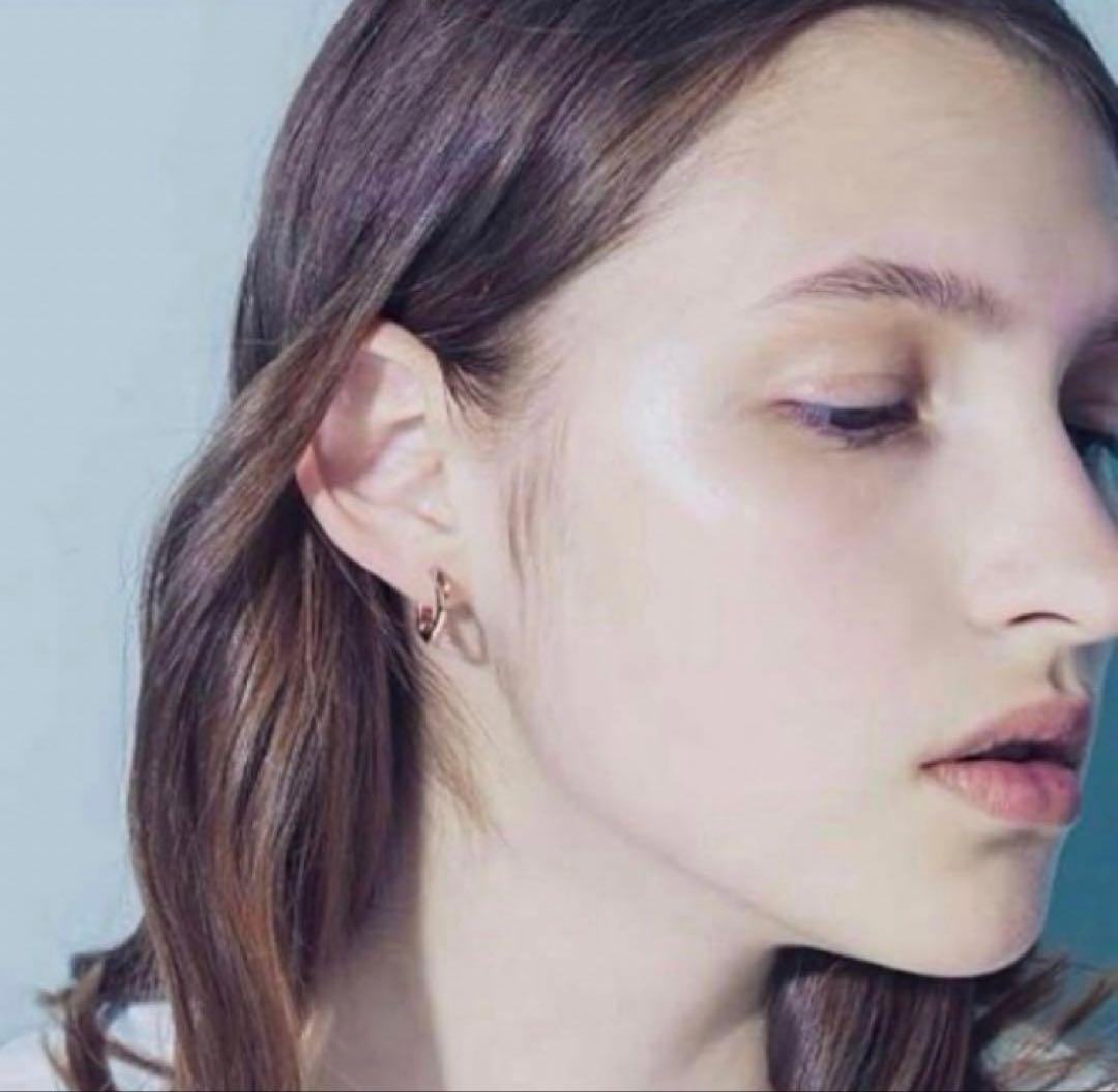 ete ハグピアス ツイストフープピアス MPG ミストピンクゴールド