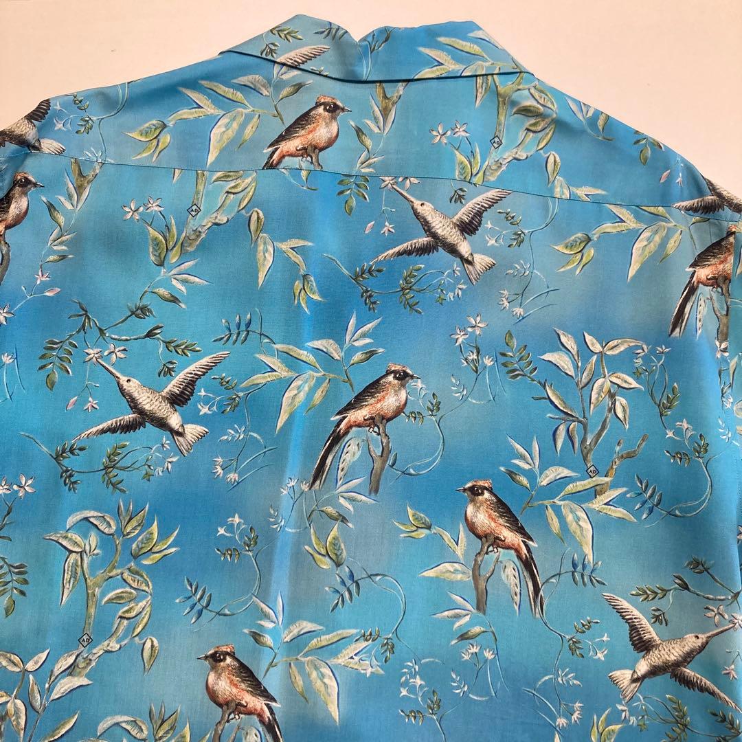 dunhill アロハシャツ Mシルク100%