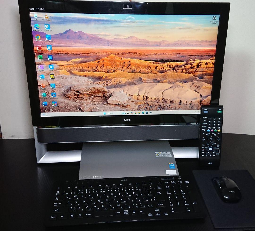 NEC Valuestar 一体型デスクトップPC i7 SSD メモリ12GB