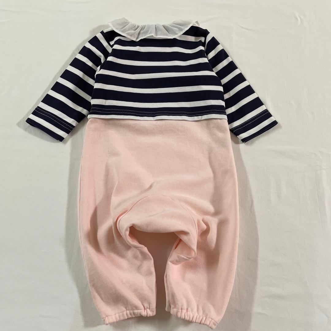 美品 カバーオール 女の子 襟付き 現行品 70