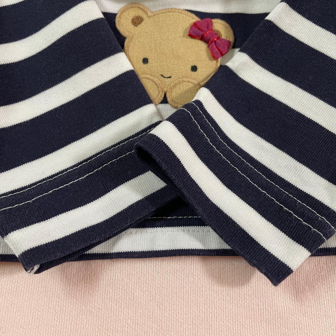 美品 カバーオール 女の子 襟付き 現行品 70