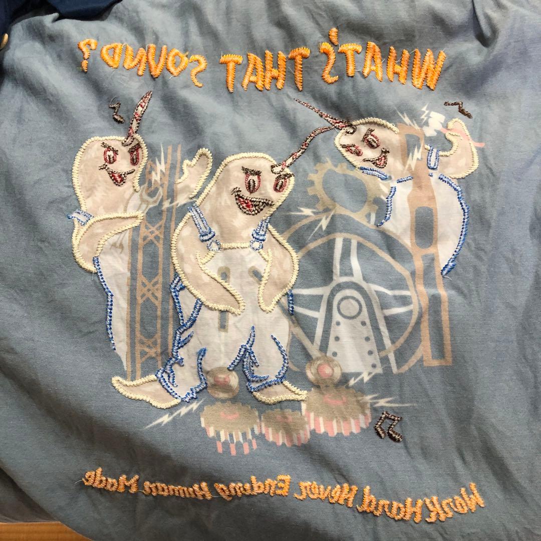 HUMAN MADE イッカク&ベアー刺繍入りアロハシャツ Ｌ