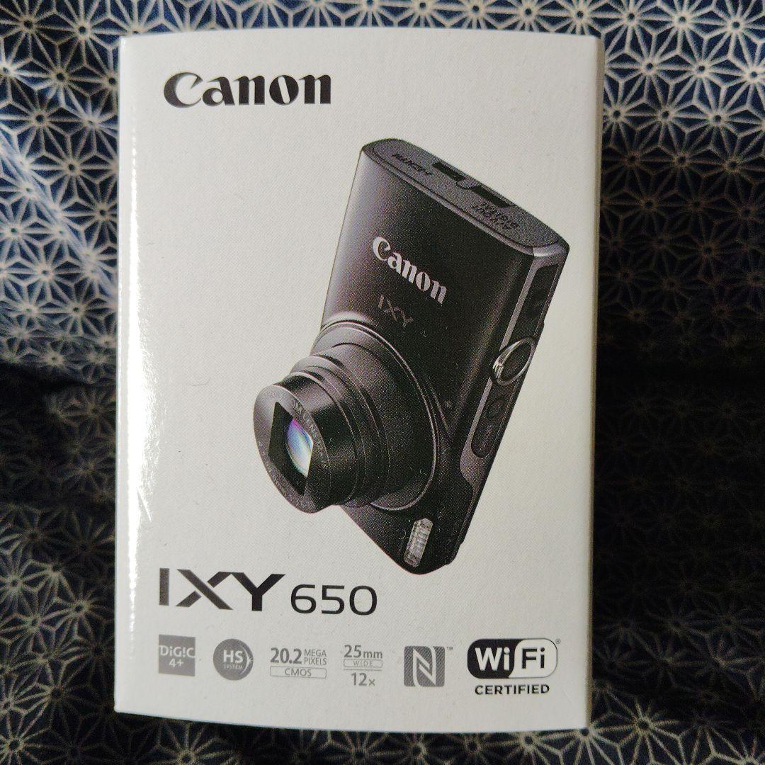 新品、未使用、早い物勝ちCanon IXY 650 ブラック