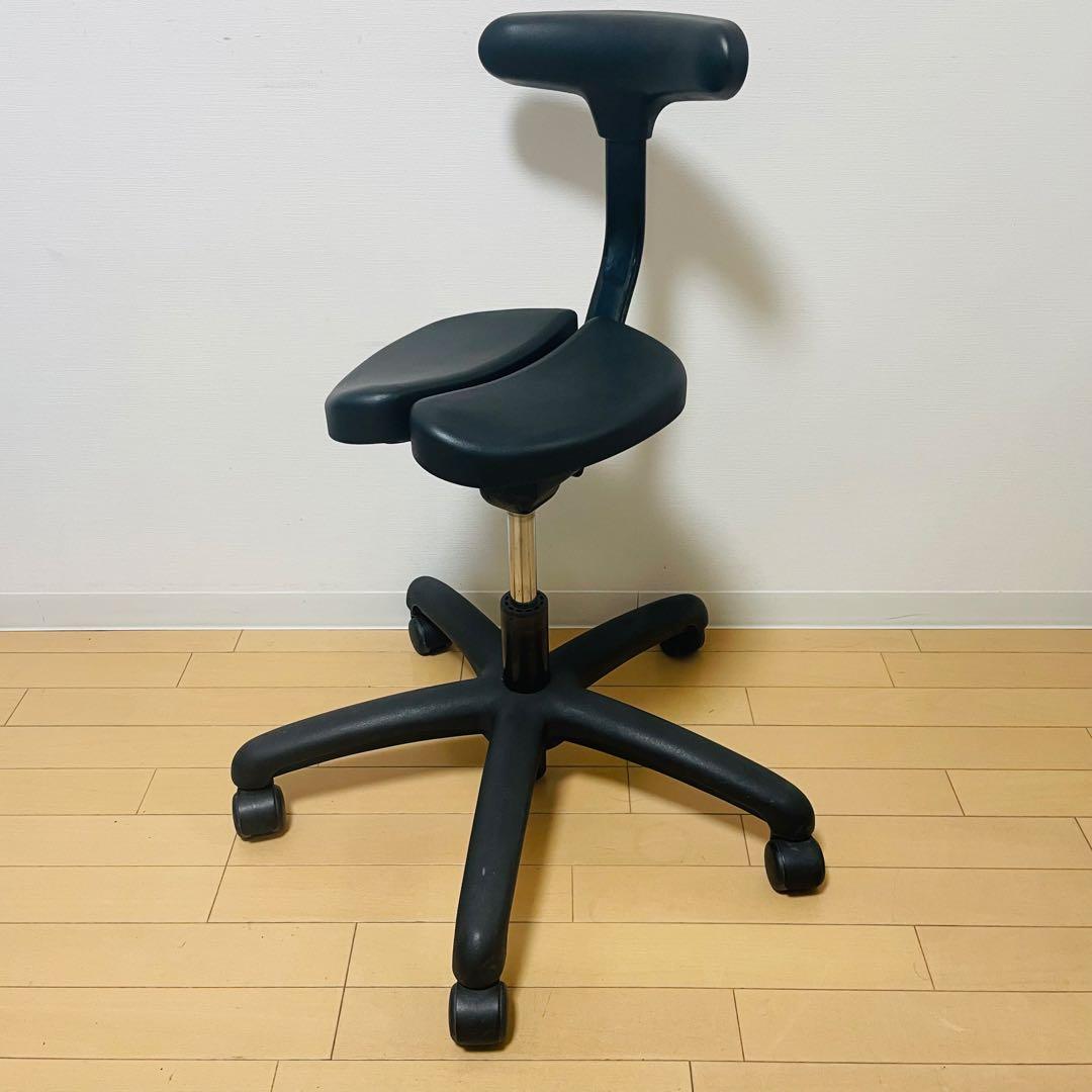 アーユルチェア オクトパス ブラック ayur chair 姿勢矯正 ★現状品★