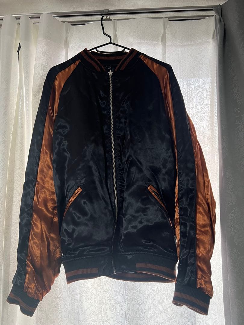 きみこ　絡繰魂　駿河湾鬼鷲刺繍スカジャン