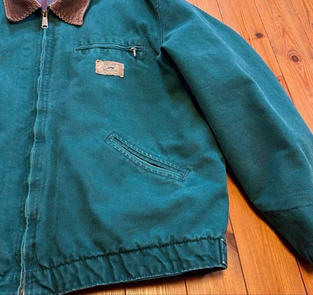 90sダックスバックDuxbakモスグリーンジャケットデトロイト