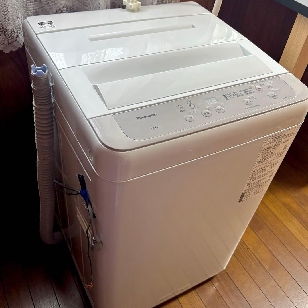 Panasonic 洗濯機 6kg NA-F60B14 ベージュ