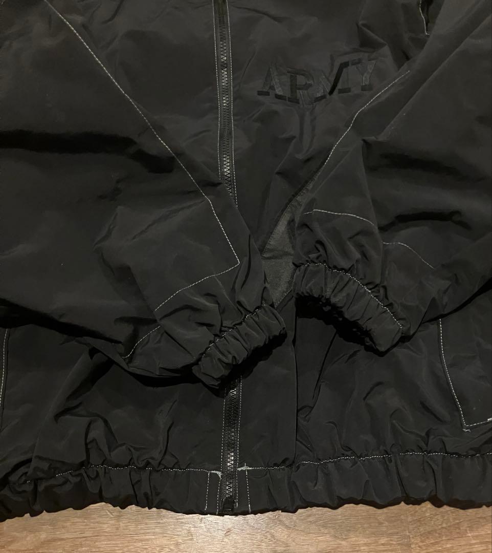 実物 米軍 U.S.ARMY IPFU DEEP BLACK染め